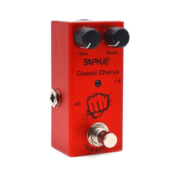 Mini-elektrisk gitareffekter Elektrisk gitarpedal KLASSISK Classic Chorus