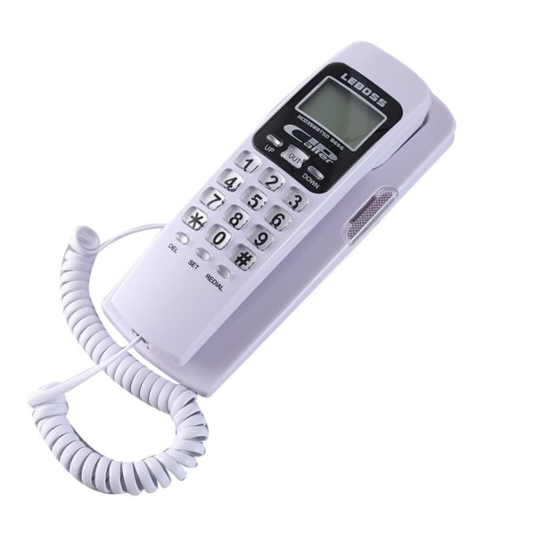 Telefon med ledning Telefon SVART Black