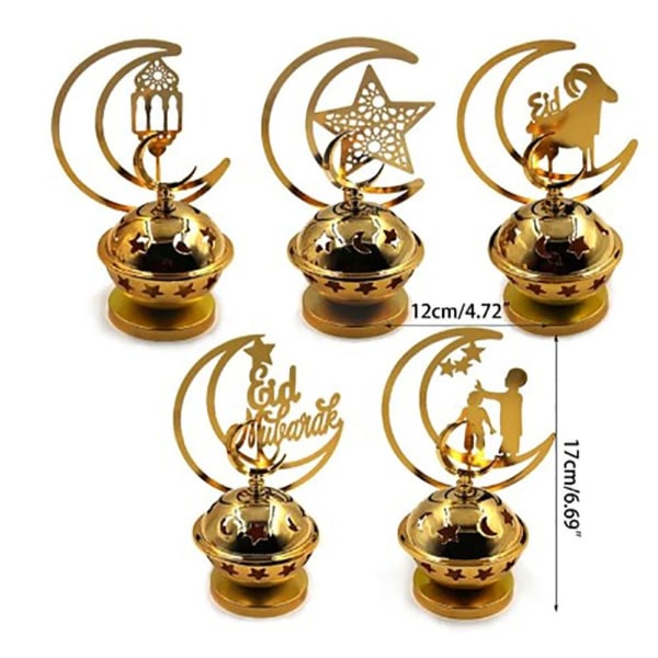 Golden Lysestage Metal Lysestage C C C