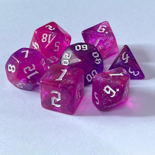 7 st DND Tärningar Polyedriska Tärningar STYLE 6 STYLE 6 Style 6