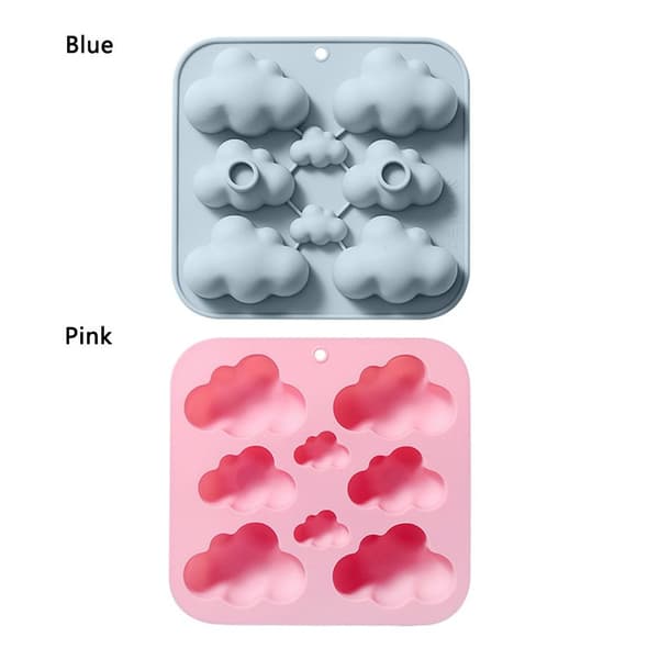 Moln Form 8 hålrum ROSA pink