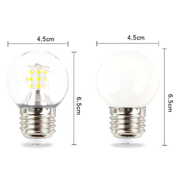 LED Lyspære Pendelpærer E27 5WCLEAR CLEAR E27 5WClear