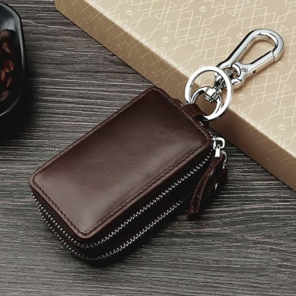 Auton avaimen lompakon case KAHVI coffee
