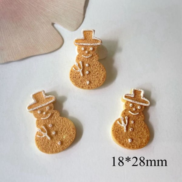 20 kpl / set Christmas Series Resin Figurine Crafts HEART HEART Heart