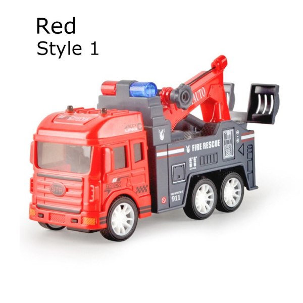 Tröghetsbilleksaksbilmodell RED STYLE 1 STYLE 1 red Style 1-Style 1