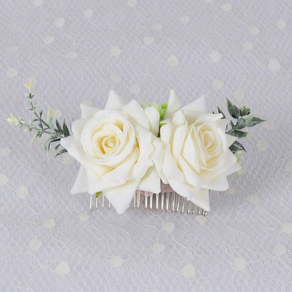 Rose Flower Hair Comb Hair Clip 5 5 5