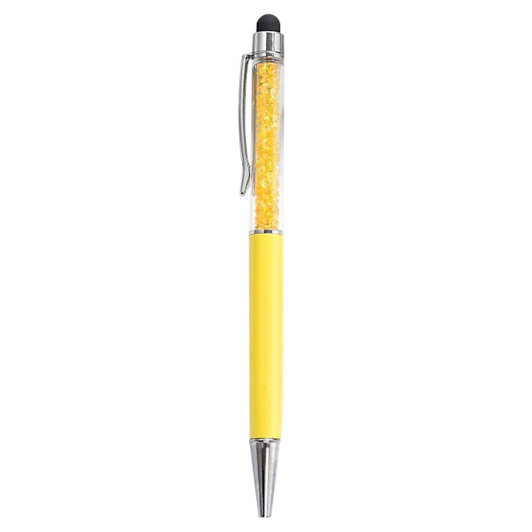 5 STK Kapacitiv Stylus Kuglepen GUL Yellow