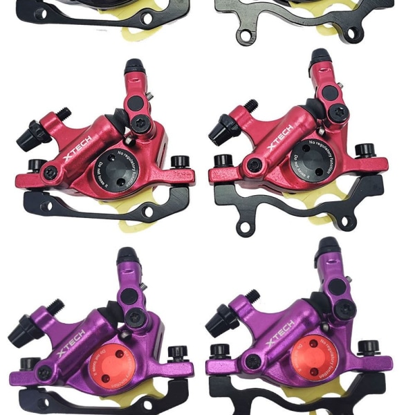 Cykel Skivbroms Fram Bak Bromsok SVART black