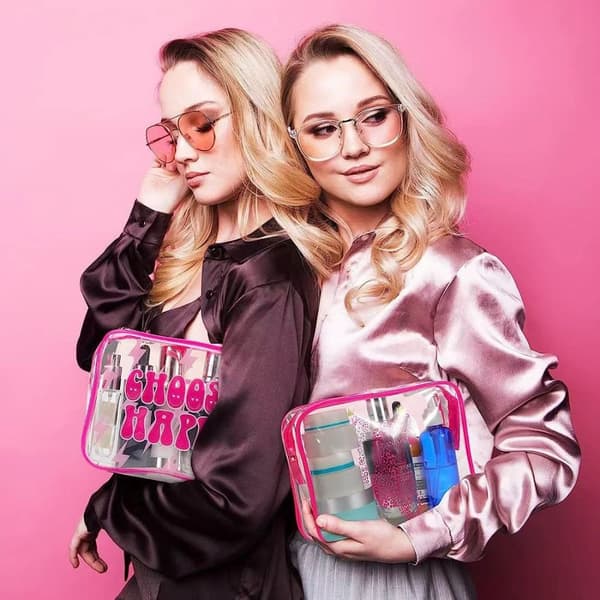Resenecessär Transparent Kosmetikväska E E