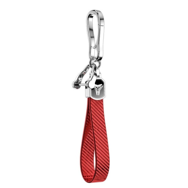 Fjernkontrollnøkkelveske Bilnøkkelveske RØD-NØKKELKRING RØD-NØKKELKING Red-Keychain