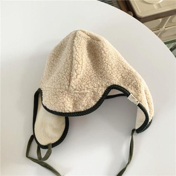 Cap Fluffig pälsmössa KAFFE coffee