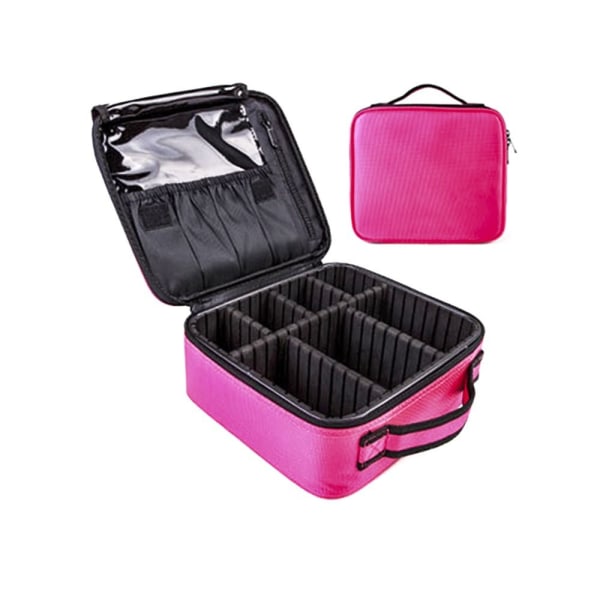 Vanity Case Beauty Box ROSE RED rose red