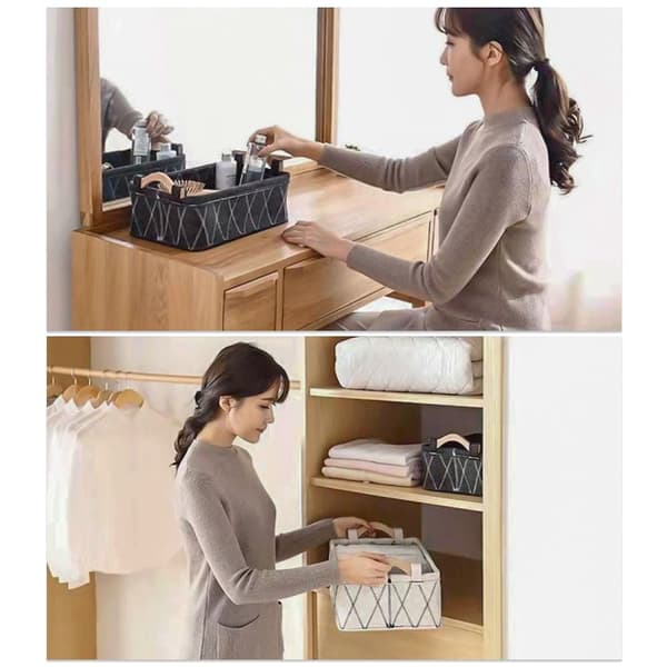 WovenStorage Baskets Förvaringslåda WHITE S white S