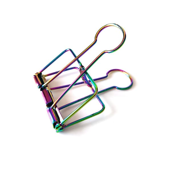 6 stk Wire Clips Postkort kunstværk