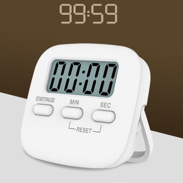 Digital Timer Nedtællingsur - PINK Pink