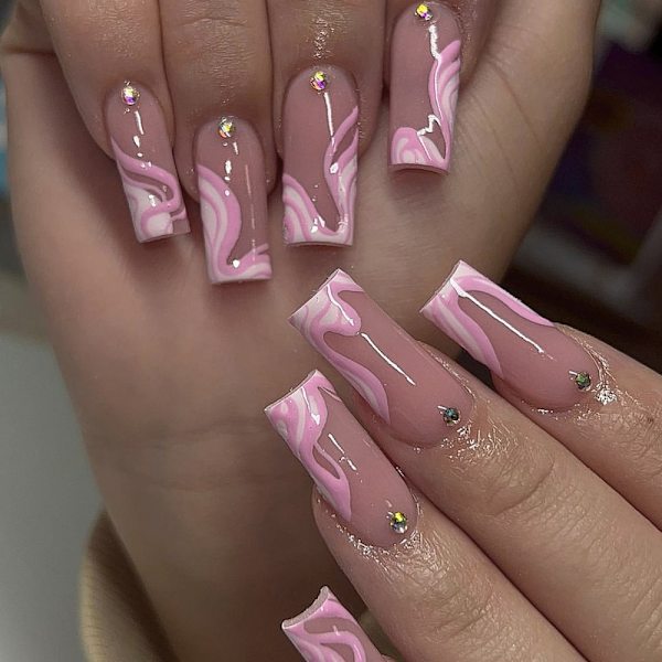 Franska Fake Nails False Nail A1-04-03 A1-04-03 A1-04-03