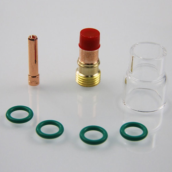 7 st/ set #12 Pyrex Glass Cup Kit Tig svetsbrännare 2,0MM 2,0MM 2.0mm