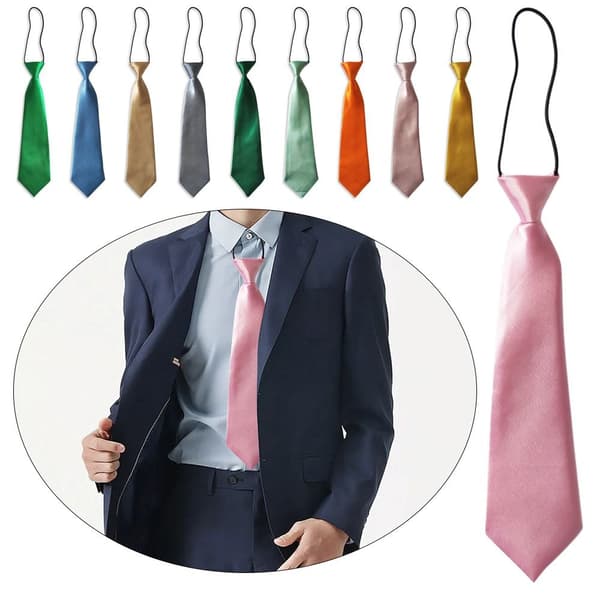 Elastisk Neck Tie No Small Tie LYS GRØN Light green
