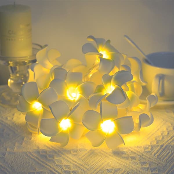 LED nattlys Fairy String Lights Flower Light String Warm White