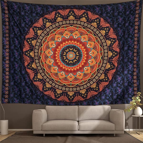 Mandala Tapestry Väggbonad 2 2