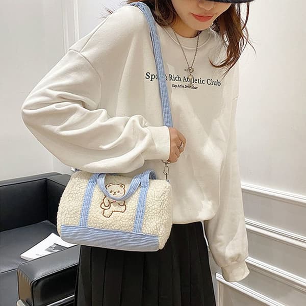 Axelväska Cross Body Väskor BLÅ blue