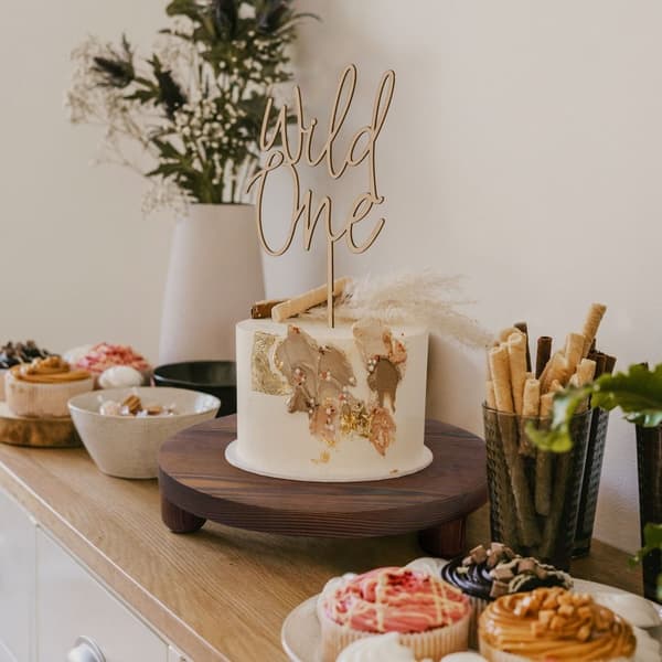 Farmhouse Wood Riser Display Pidestall 2 2 2