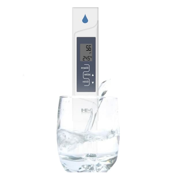 Vannkvalitetstester Temperatur EC Meter Vannkvalitetsanalysator