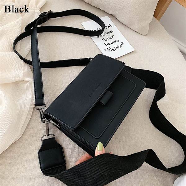 Olkalaukku Crossbody Bag MUSTA black