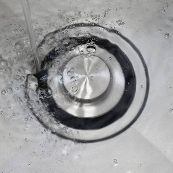 Vandvaskprop Badekarprop SØLV silver