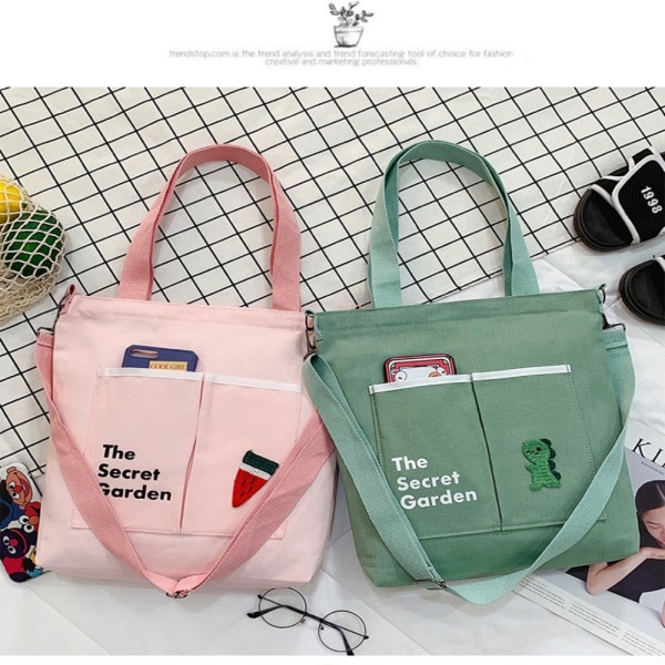 Student Handledning Väska Toes Shopper Väskor ROSA Pink