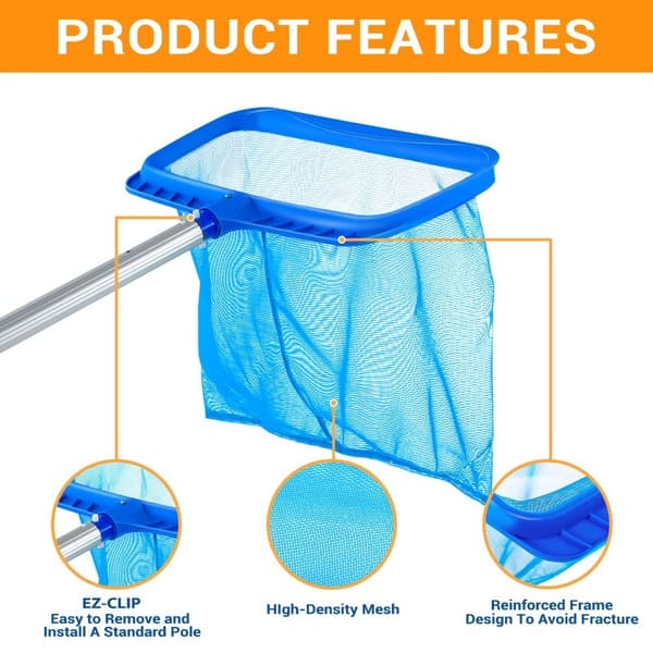 Pool Deep Net Pool Skimmer Swimming Pool Leaf Skimmer Net