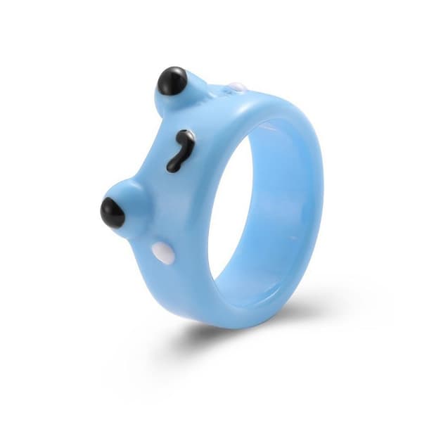 Frøringe Resin Ringe HVIDE white