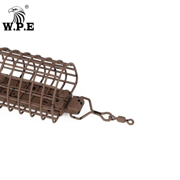 1/2 stk. Karpfiskekrog Agnfoder Kurv fiskekrog Agnkasseholder A-20g-2pcs