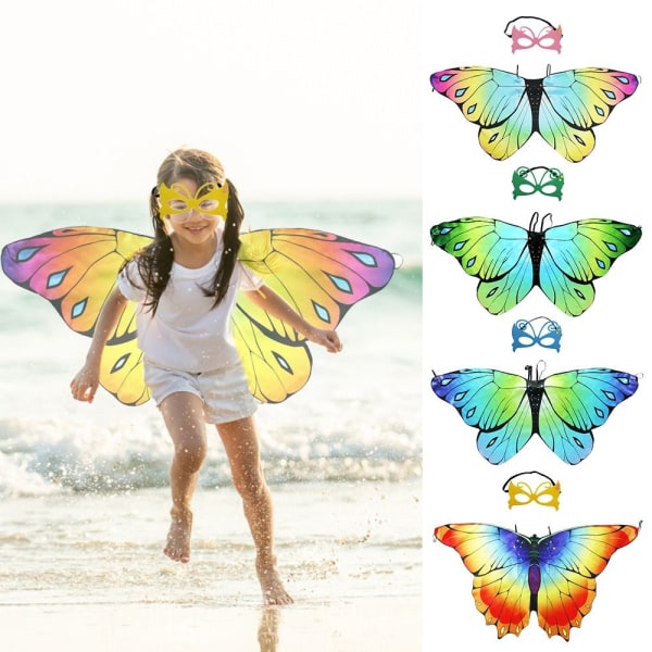 Butterfly Wings Sjal Butterfly Scarf 5 5 5