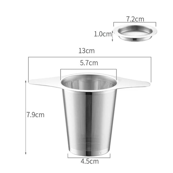 Tea Infuser Mesh Strainer Teekannut
