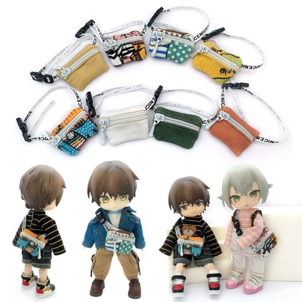 Dolls-reppu Handmand Crossbody laukku 2 2 2