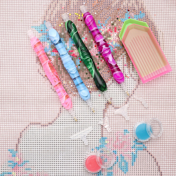 Resin Diamond Painting Pen Diamond Painting Lim Clay LILLA purple