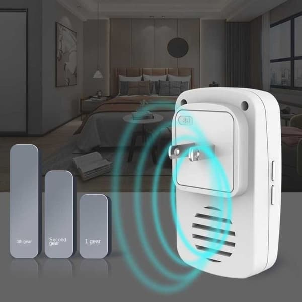 Välkommen Dörrklocka Dörrklocka VIT EU-KOPPLING EU-KOPPLING White EU Plug-EU Plug