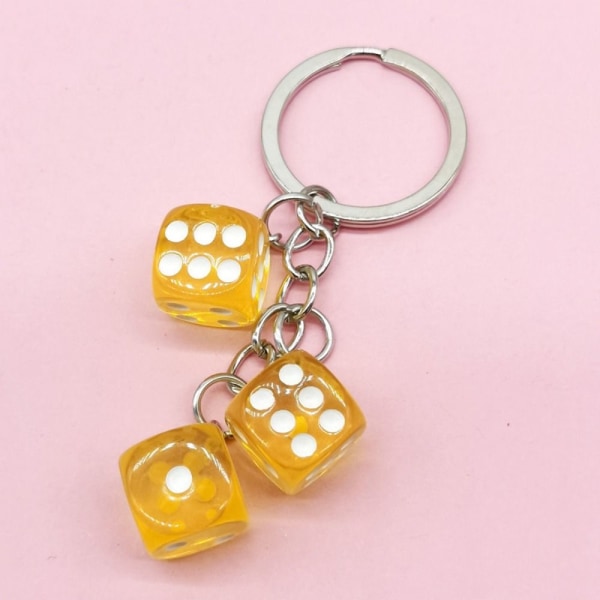 3 kpl Avainnippu Dice Avaimenperä STYLE 3 STYLE 3 Style 3