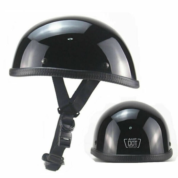 Beanie-hjelm Halvhjelmhette SVART M 57-58CM M 57-58CM Black M 57-58CM-M 57-58CM