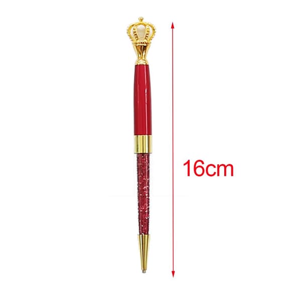 Diamantmaling Pen Point Drill Pen Krone Form SØLV Silver