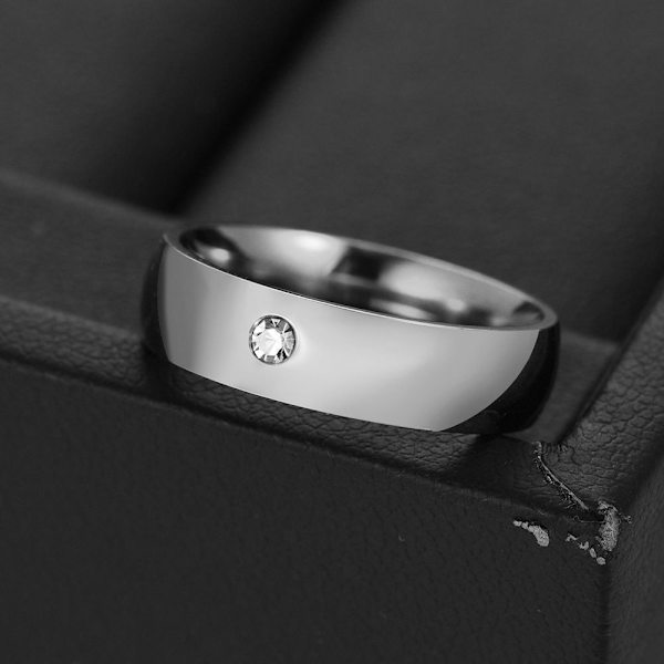 Parring Minimalism Ringar Zirkon SILVER 10 silver 10