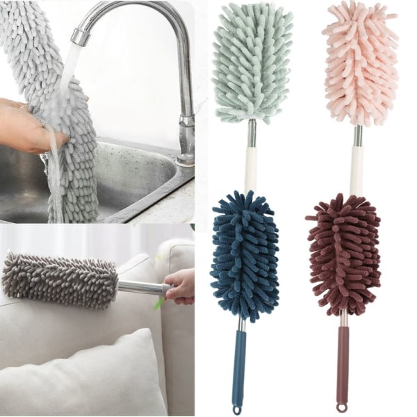 Microfiber Duster Magic Dust Brush PINK Pink