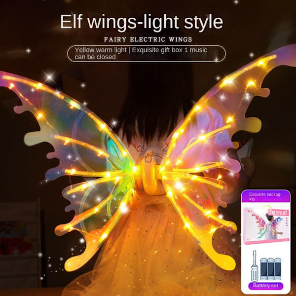 Elf Luminous Butterfly Wing Elektriska änglavingar LED LIGHT LED led light