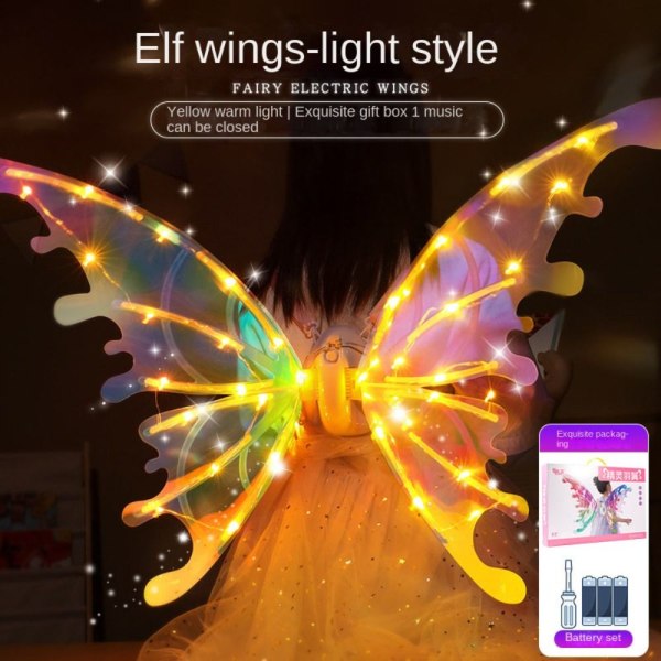 Elf Luminous Butterfly Wing Elektriske englevinger LED LYS LED led light