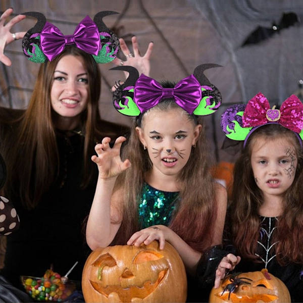 Halloween-päänauha paljettihiusnauhat 04 04 04