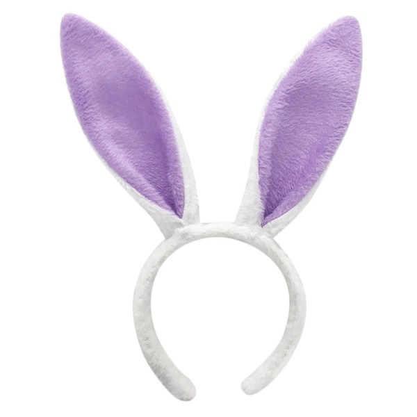 4st Bunny Ears Pannband Huvudsmycken LILA Purple