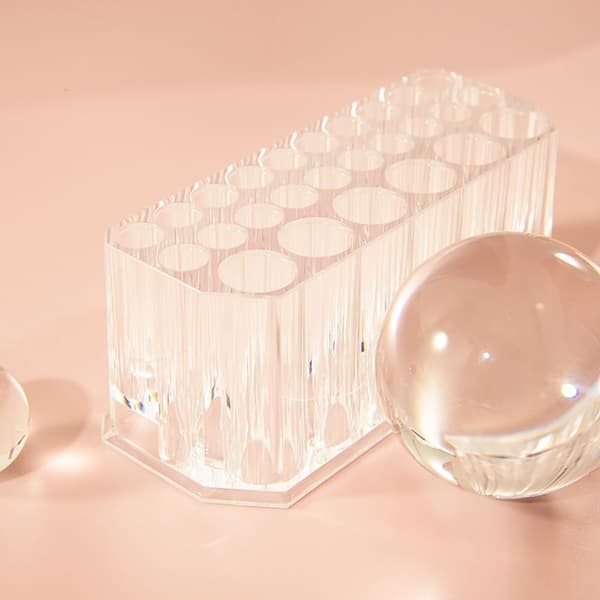Meikkikynäteline Lip Liner Organizer Meikkisiveltimen pidike