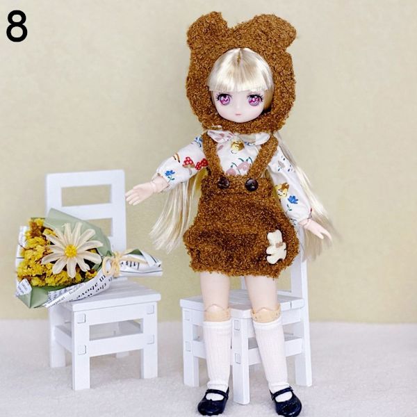 Nukkemekko casual asuun 8 8 8