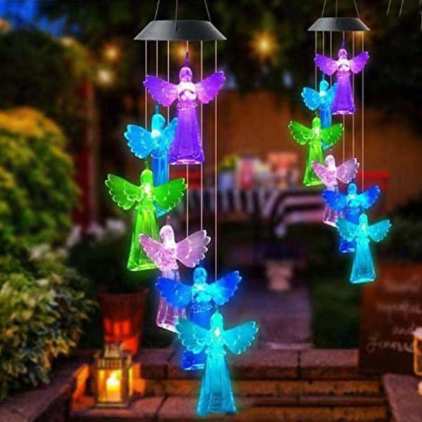 Solar Wind Chime Light Solar Lamp 2 2 2
